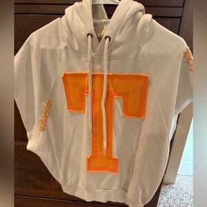 Judith March custom Game Day letter patch top